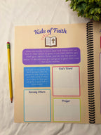 Kids Sermon Notes Journal - Pink
